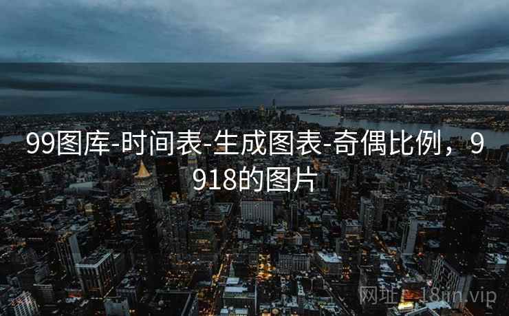 99图库-时间表-生成图表-奇偶比例，9918的图片  第1张